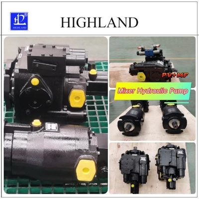 Máy trộn dầu thủy lực Trung bình xe tải bơm thủy lực với áp suất định số 35Mpa