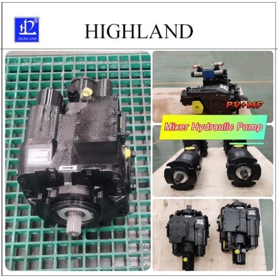 35Mpa áp suất định lượng Nguyên tắc truyền động thủy lực Máy trộn bê tông Máy bơm thủy lực