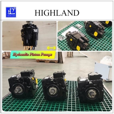 Cast Iron Hydraulic Piston Pump Màu đen Hệ thống thủy lực Cấu trúc
