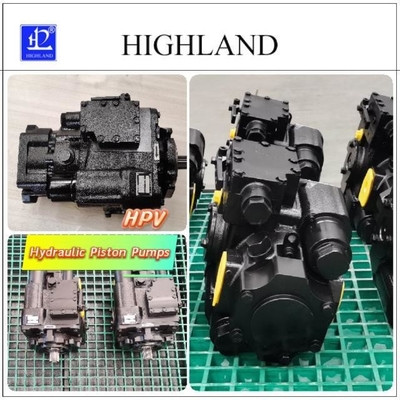 Công suất nặng thủy lực máy bơm piston sắt đúc hệ thống trục vòng kín 42Mpa áp suất tối đa