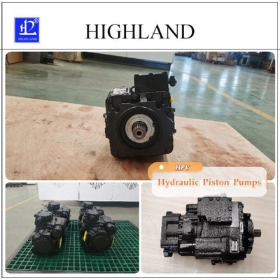 Công suất nặng thủy lực máy bơm piston sắt đúc hệ thống trục vòng kín 42Mpa áp suất tối đa