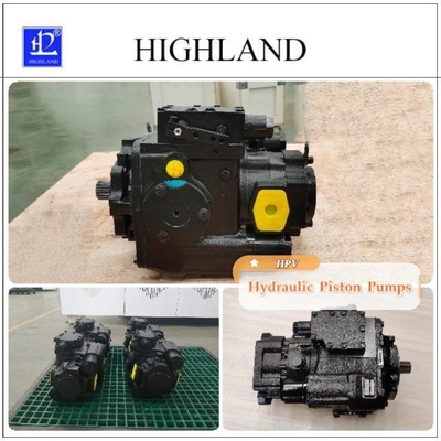 Màu đen Khóa vòng tròn trục máy bơm piston thủy lực 42Mpa áp suất tối đa