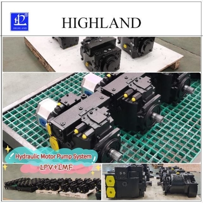 Hệ thống bơm động cơ thủy lực với vật liệu sắt đúc tùy chỉnh