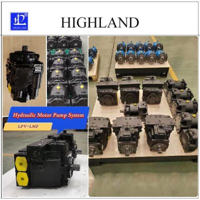 Hệ thống bơm động cơ thủy lực với vật liệu sắt đúc tùy chỉnh