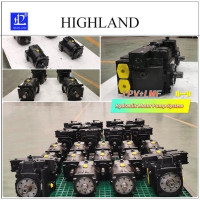 Hệ thống bơm động cơ thủy lực bằng sắt đúc với điều khiển bằng tay