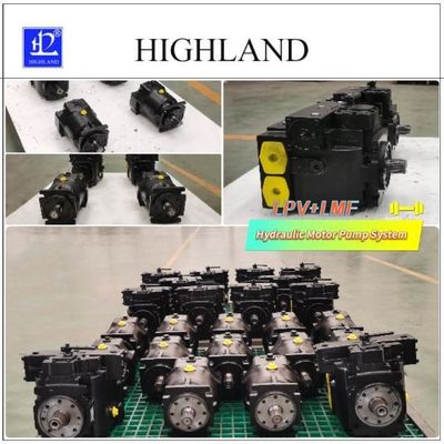Hệ thống bơm động cơ thủy lực bằng sắt đúc với điều khiển bằng tay