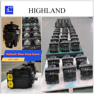 Hệ thống bơm động cơ thủy lực bằng sắt đúc với điều khiển bằng tay