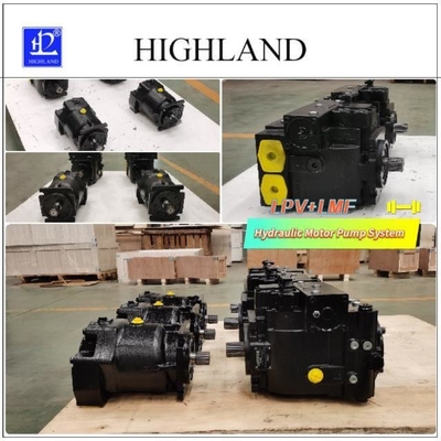 97% hiệu quả máy bơm động cơ thủy lực bằng sắt đúc cho máy móc xây dựng