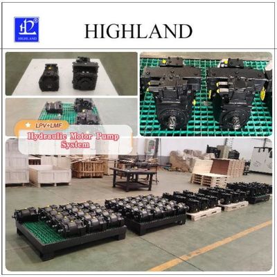 97% hiệu quả máy bơm động cơ thủy lực bằng sắt đúc cho máy móc xây dựng