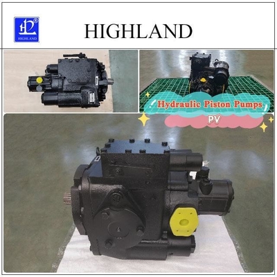 42Mpa Máy bơm thủy lực trục tròn xoay kín màu đen bán buôn