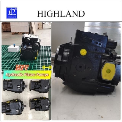 Áp suất định số 35Mpa Máy bơm piston thủy lực màu đen cho máy bơm piston trục vòng kín