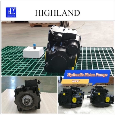 Áp suất định số 35Mpa Máy bơm piston thủy lực màu đen cho máy bơm piston trục vòng kín