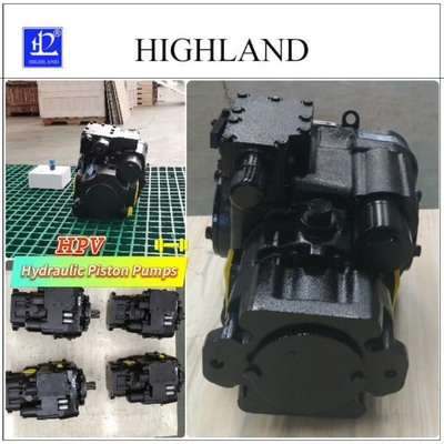 Máy bơm thủy lực có hệ thống truyền tải thủy lực Tăng áp sắt đúc 42Mpa Bơm thủy lực trục vòng kín
