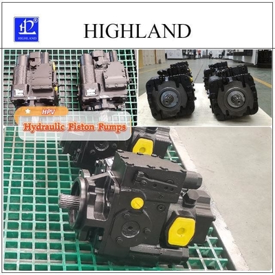 Máy bơm thủy lực có hệ thống truyền tải thủy lực Tăng áp sắt đúc 42Mpa Bơm thủy lực trục vòng kín