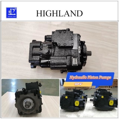 Máy bơm thủy lực có hệ thống truyền tải thủy lực Tăng áp sắt đúc 42Mpa Bơm thủy lực trục vòng kín