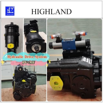 Sản xuất máy bơm piston trục sắt đúc Hệ thống truyền dẫn thủy lực cho máy thu hoạch