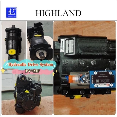 Hệ thống truyền động máy thu hoạch bơm piston trục tiên tiến với sự sẵn có trên toàn thế giới trong các thành phần thủy lực