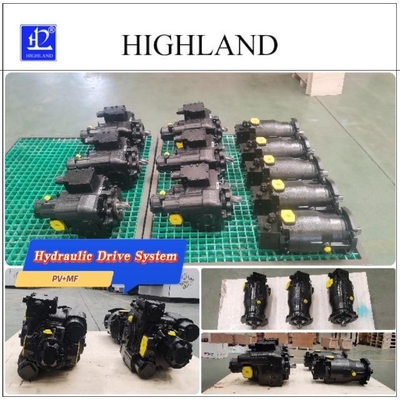 Hệ thống truyền động thủy lực bơm axis piston bán buôn cho máy thu hoạch