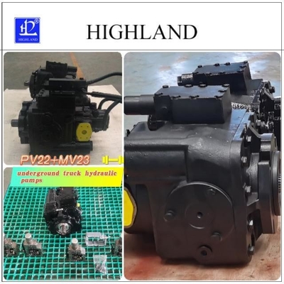 Tăng tối đa năng suất khai thác mỏ Máy bơm thủy lực xe tải ngầm tiên tiến