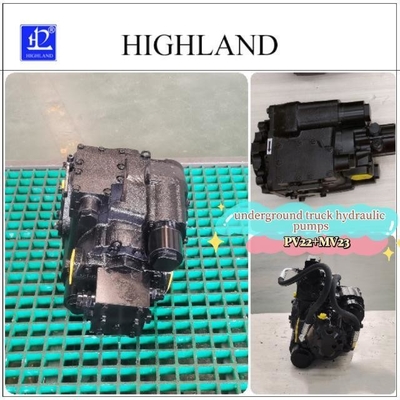 Máy bơm thủy lực xe tải ngầm nâng cấp hoạt động khai thác mỏ