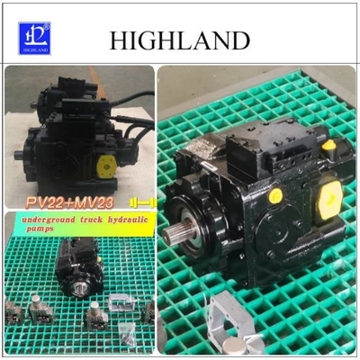 Máy bơm thủy lực xe tải ngầm nâng cấp hoạt động khai thác mỏ