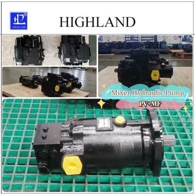 3200rpm Tốc độ máy trộn xi măng bơm piston thủy lực 35Mpa áp suất định số