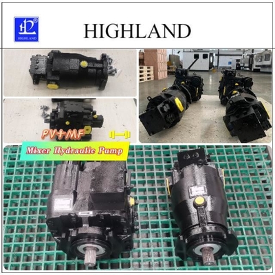 3200rpm Tốc độ máy trộn xi măng bơm piston thủy lực 35Mpa áp suất định số