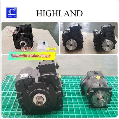 Máy bơm pít-tông hướng trục Highland HPV110-MA-R-23 110ml / r 42MPa Áp suất cao cho hệ thống thủy lực máy thu hoạch nông nghiệp