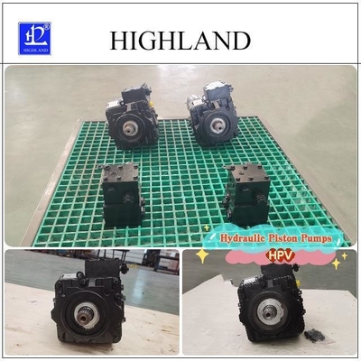 Áp suất cao 42Mpa Sắt đúc Đen Máy bơm piston thủy lực Hệ thống vòng kín