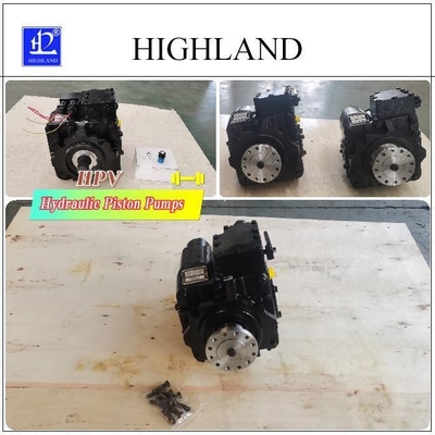 Áp suất cao 42Mpa Sắt đúc Đen Máy bơm piston thủy lực Hệ thống vòng kín