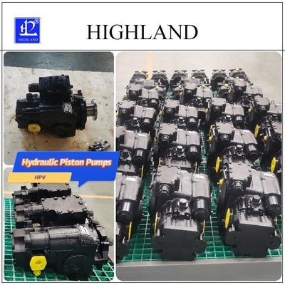 Áp suất cao 42Mpa Sắt đúc Đen Máy bơm piston thủy lực Hệ thống vòng kín