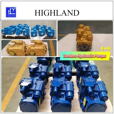 Máy bơm thủy lực tandem mạnh mẽ cho môi trường công nghiệp đòi hỏi