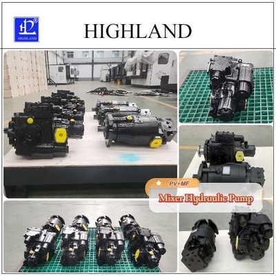SPV23 Máy trộn gắn sườn máy bơm piston thủy lực áp suất đỉnh 42Mpa