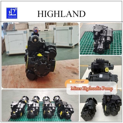 SPV23 Máy trộn gắn sườn máy bơm piston thủy lực áp suất đỉnh 42Mpa