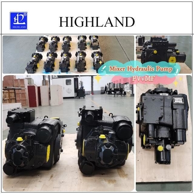 SPV23 Máy trộn gắn sườn máy bơm piston thủy lực áp suất đỉnh 42Mpa