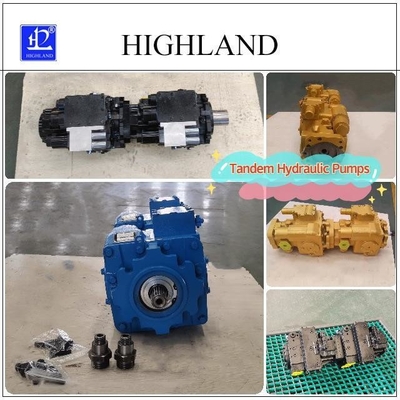 Bơm thủy lực Tandem tiên tiến để kiểm soát chính xác trong hệ thống mạch kín