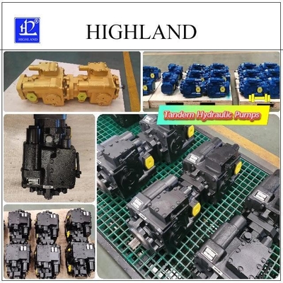 Máy bơm thủy lực Tandem thay đổi lưu lượng cho các quy trình công nghiệp