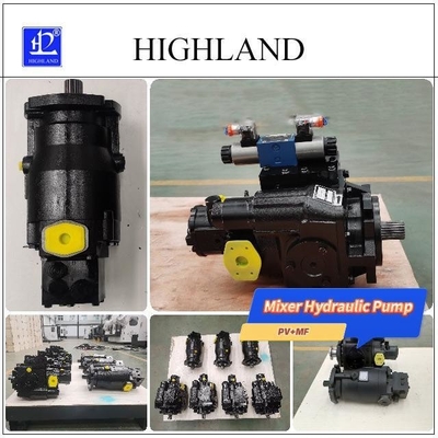 Máy bơm piston trục thủy lực PV23 cho xe máy trộn
