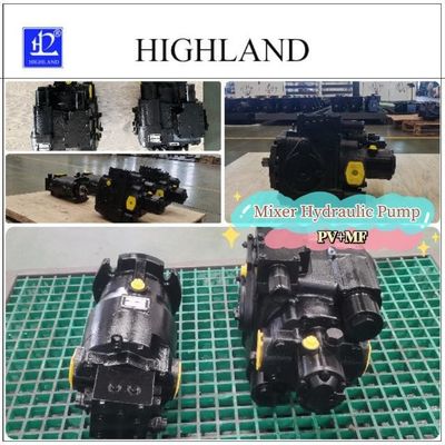 Sắt đúc 42Mpa Máy trộn xi măng áp suất cao Máy bơm piston PV23 Máy trộn Bơm thủy lực